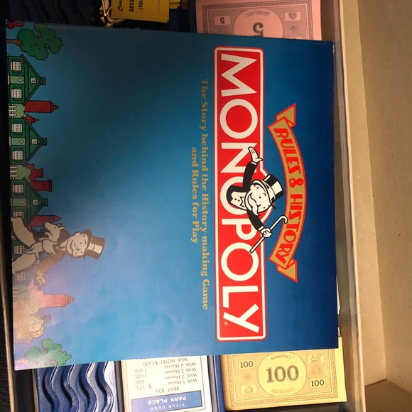 1985 Monopoly (Deluxe Anniversary Ed) Board Game- 522 $35 or $30 w/offer - Picture 8 of 11
